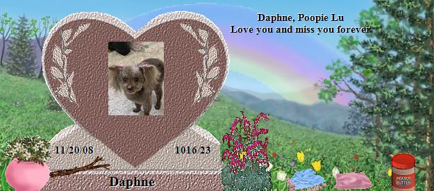 Daphne's Rainbow Bridge Pet Loss Memorial Residency Image