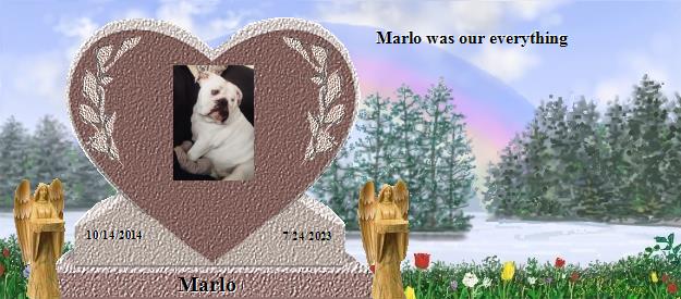 Marlo's Rainbow Bridge Pet Loss Memorial Residency Image