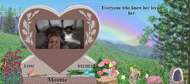 Moonie's Rainbow Bridge Pet Loss Memorial Residency Image