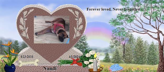Nandi's Rainbow Bridge Pet Loss Memorial Residency Image