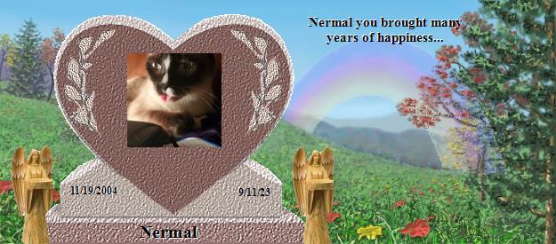 Nermal's Rainbow Bridge Pet Loss Memorial Residency Image