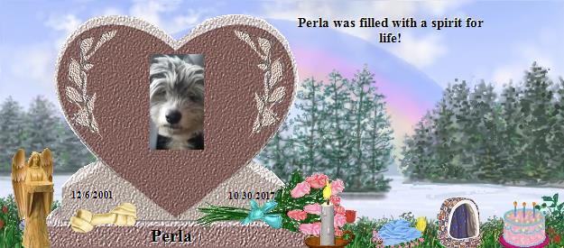 Perla's Rainbow Bridge Pet Loss Memorial Residency Image