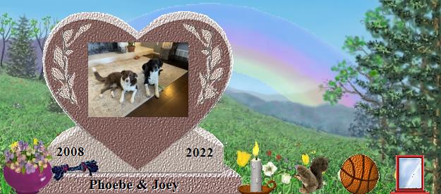 Phoebe & Joey's Rainbow Bridge Pet Loss Memorial Residency Image