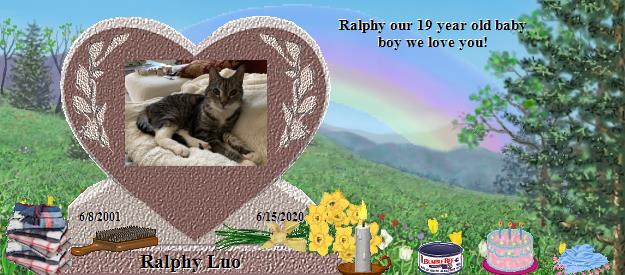 Ralphy Luo's Rainbow Bridge Pet Loss Memorial Residency Image