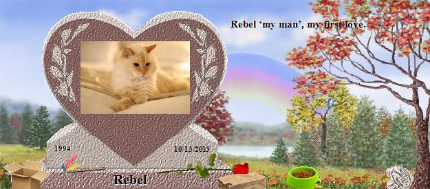 Rebel's Rainbow Bridge Pet Loss Memorial Residency Image