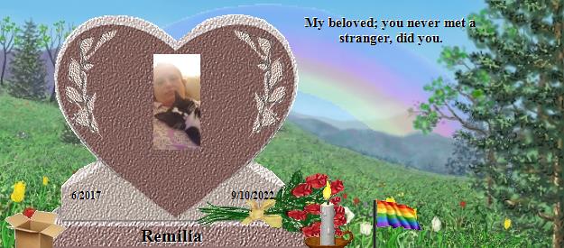 Remilia's Rainbow Bridge Pet Loss Memorial Residency Image