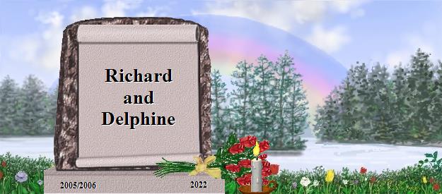 Richard and Delphine's Rainbow Bridge Pet Loss Memorial Residency Image