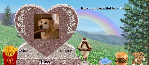 Rocco's Rainbow Bridge Pet Loss Memorial Residency Image