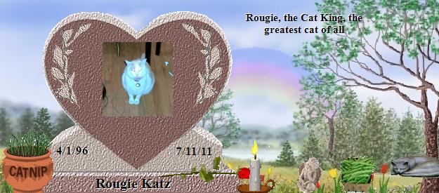 Rougie Katz's Rainbow Bridge Pet Loss Memorial Residency Image