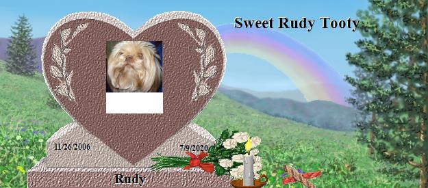 Rudy's Rainbow Bridge Pet Loss Memorial Residency Image