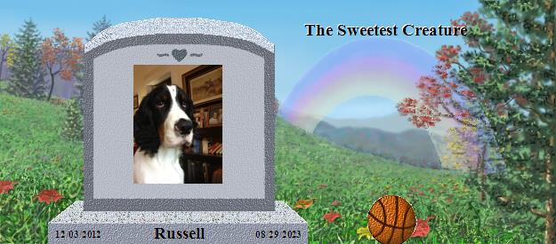 Russell's Rainbow Bridge Pet Loss Memorial Residency Image