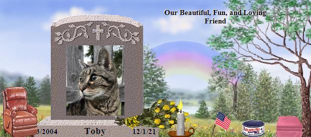 Toby's Rainbow Bridge Pet Loss Memorial Residency Image