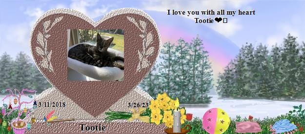 Tootie's Rainbow Bridge Pet Loss Memorial Residency Image