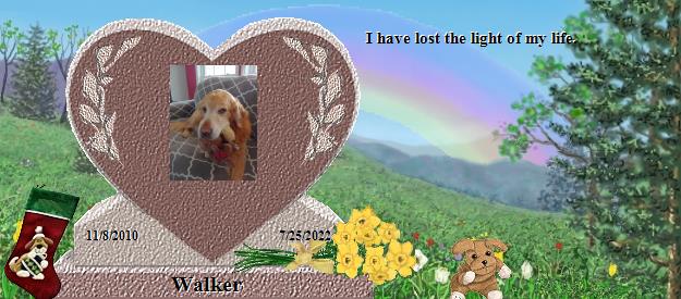 Walker's Rainbow Bridge Pet Loss Memorial Residency Image