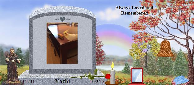 Yazhi's Rainbow Bridge Pet Loss Memorial Residency Image