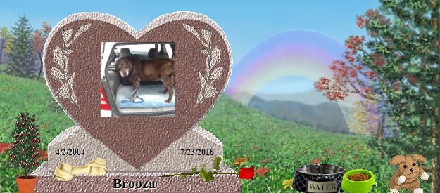 Brooza's Rainbow Bridge Pet Loss Memorial Residency Image