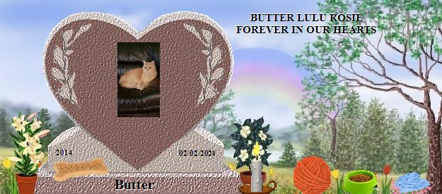 Butter's Rainbow Bridge Pet Loss Memorial Residency Image