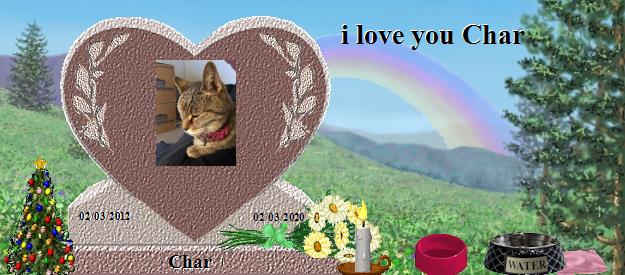 Char's Rainbow Bridge Pet Loss Memorial Residency Image