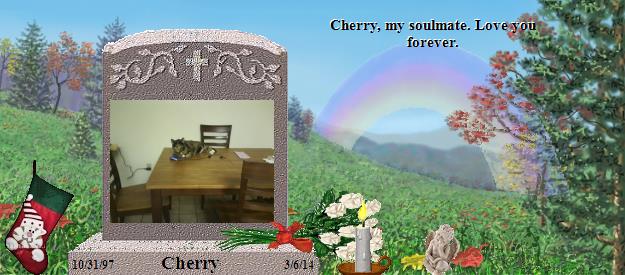 Cherry's Rainbow Bridge Pet Loss Memorial Residency Image
