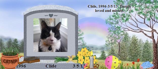 Clide's Rainbow Bridge Pet Loss Memorial Residency Image