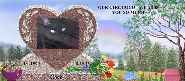 Coco's Rainbow Bridge Pet Loss Memorial Residency Image