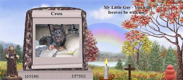 Cross's Rainbow Bridge Pet Loss Memorial Residency Image