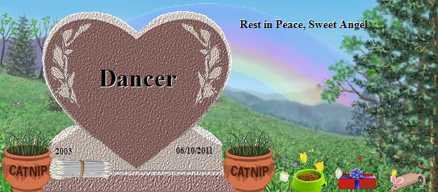 Dancer's Rainbow Bridge Pet Loss Memorial Residency Image