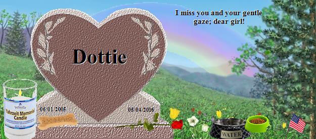 Dottie's Rainbow Bridge Pet Loss Memorial Residency Image