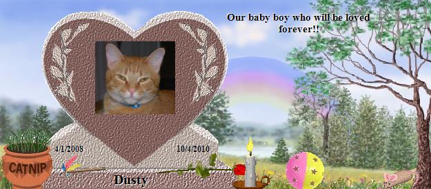Dusty's Rainbow Bridge Pet Loss Memorial Residency Image