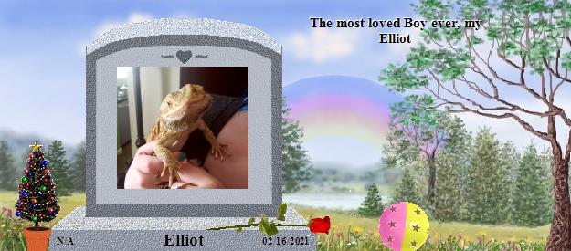 Elliot's Rainbow Bridge Pet Loss Memorial Residency Image