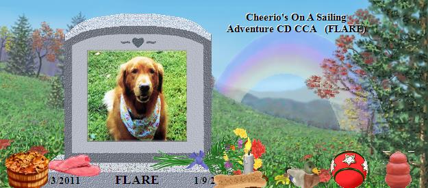 FLARE's Rainbow Bridge Pet Loss Memorial Residency Image