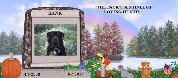 HANK's Rainbow Bridge Pet Loss Memorial Residency Image