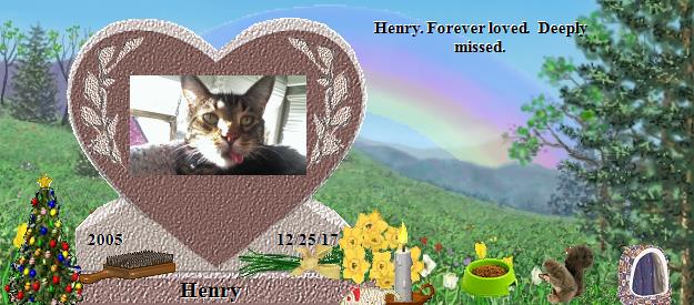 Henry's Rainbow Bridge Pet Loss Memorial Residency Image