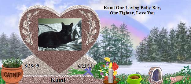 Kami's Rainbow Bridge Pet Loss Memorial Residency Image