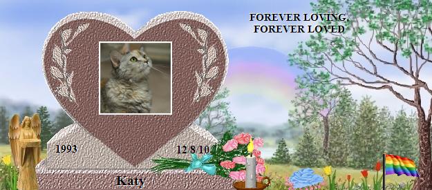 Katy's Rainbow Bridge Pet Loss Memorial Residency Image