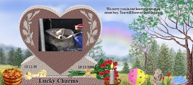Lucky Charms's Rainbow Bridge Pet Loss Memorial Residency Image