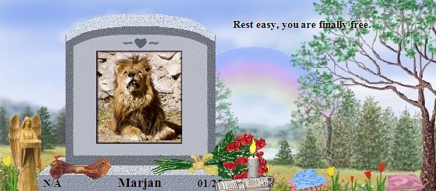 Marjan's Rainbow Bridge Pet Loss Memorial Residency Image