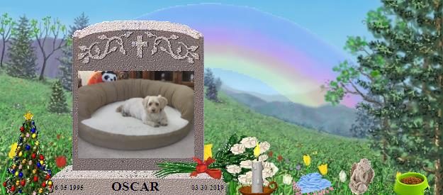 OSCAR's Rainbow Bridge Pet Loss Memorial Residency Image