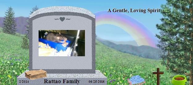 Rattao Family's Rainbow Bridge Pet Loss Memorial Residency Image