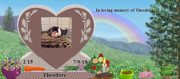 Theodore's Rainbow Bridge Pet Loss Memorial Residency Image