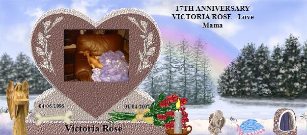 Victoria Rose's Rainbow Bridge Pet Loss Memorial Residency Image
