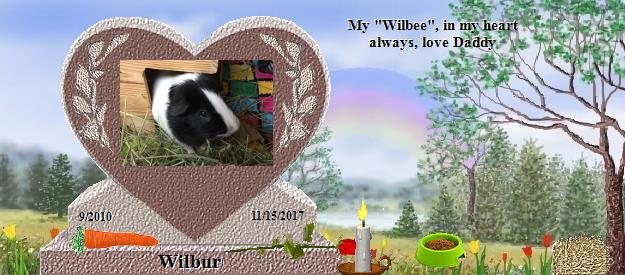 Wilbur's Rainbow Bridge Pet Loss Memorial Residency Image