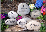 Engraved Pet Memorial Stones