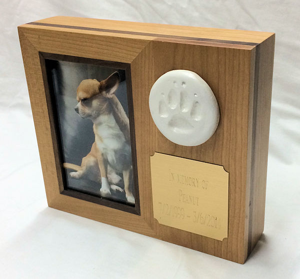 PawPrint Frame Pet Memorial Urn PawPrint Frame Pet Memorial Urn