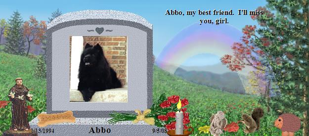 Abbo's Rainbow Bridge Pet Loss Memorial Residency Image