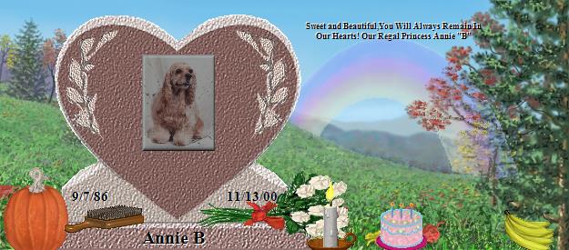 Annie B's Rainbow Bridge Pet Loss Memorial Residency Image