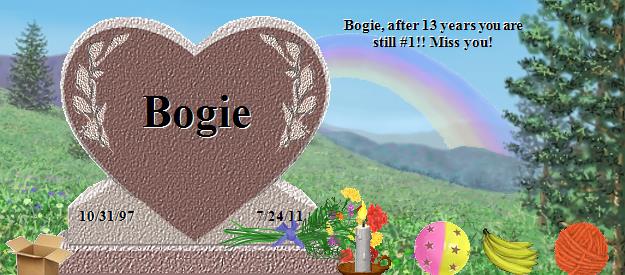Bogie's Rainbow Bridge Pet Loss Memorial Residency Image