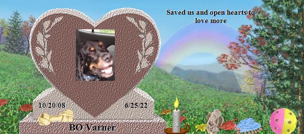 BO Varner's Rainbow Bridge Pet Loss Memorial Residency Image
