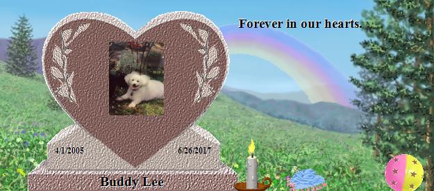 Buddy Lee's Rainbow Bridge Pet Loss Memorial Residency Image