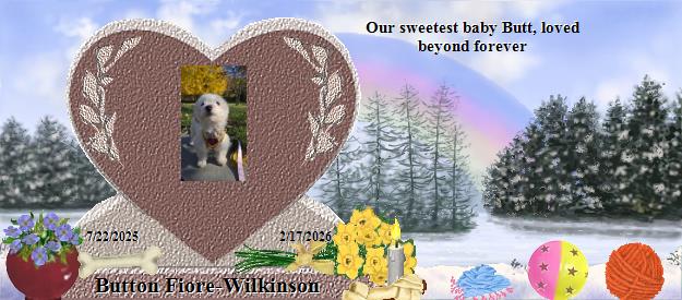 Button Fiore-Wilkinson's Rainbow Bridge Pet Loss Memorial Residency Image